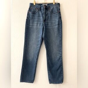 Madewell Blue Ankle Jeans